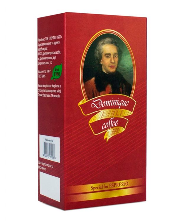Кава Dominique Classic Арабіка + Робуста зернова