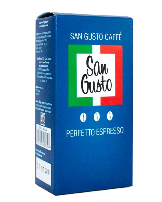 Кава San Gusto Арабіка + Робуста зернова