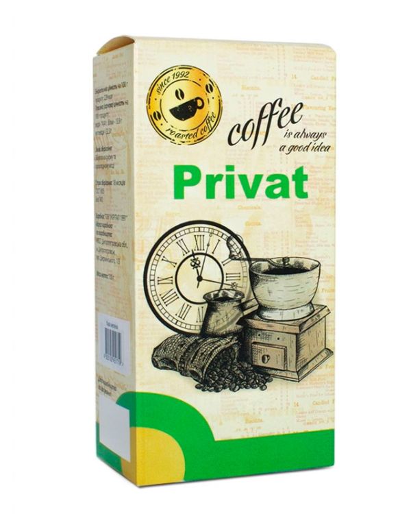 Кава Privat Coffee Арабіка + Робуста мелена