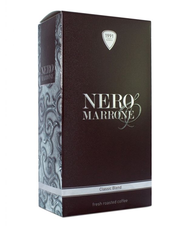Кава Nero&Marrone Classic Арабіка + Робуста зернова