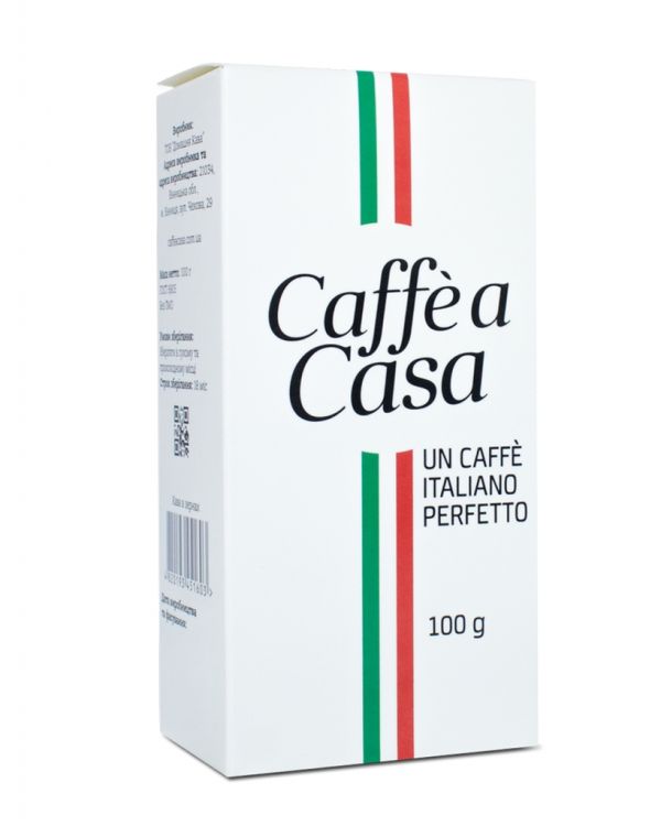 Кава Caffe a Casa Арабіка + Робуста мелена