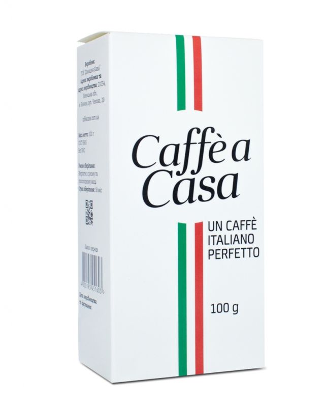 Кава Caffe a Casa Арабіка + Робуста мелена